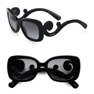 Authentic Prada Baroque Oversized Sunglasses